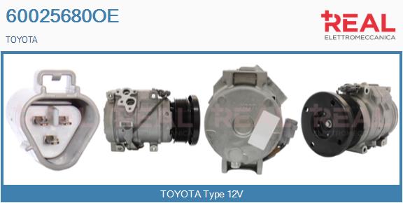 Compressor, air conditioning (60025680OE)