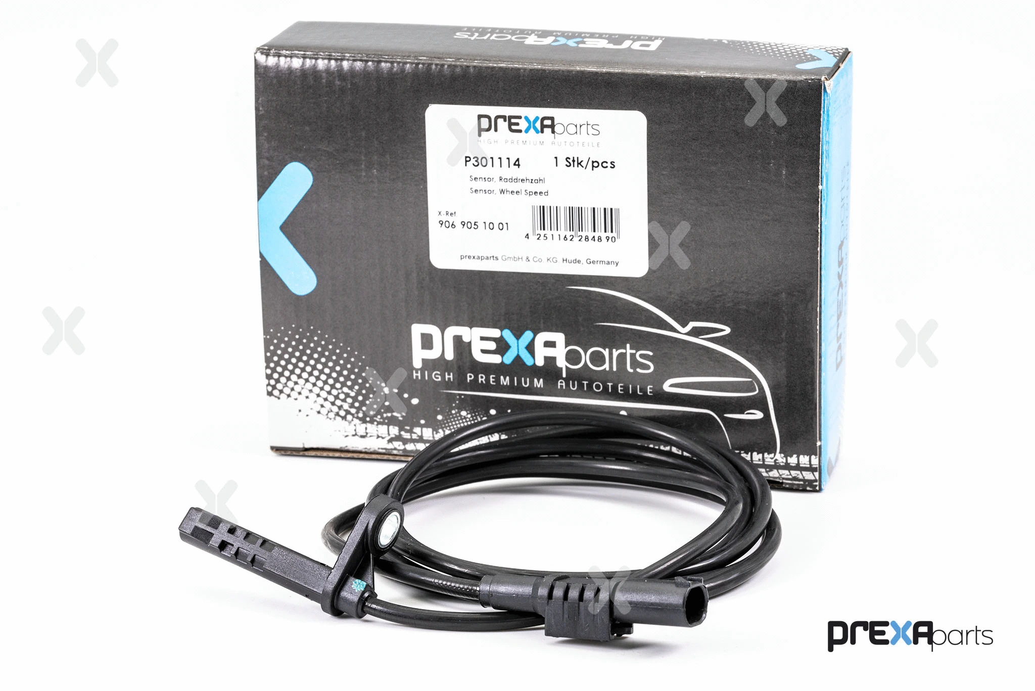 Sensor, wheel speed