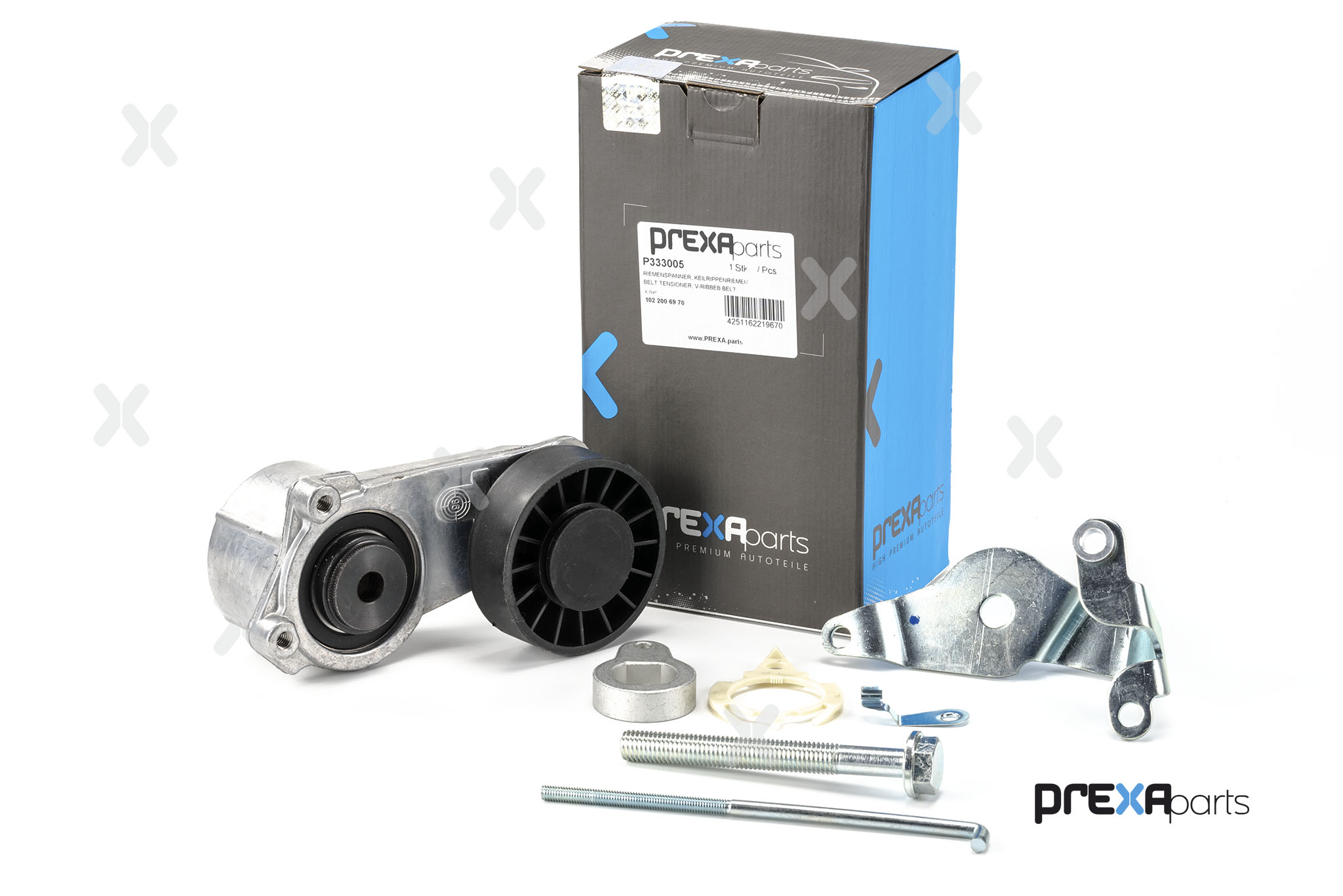 Belt Tensioner, V-ribbed belt