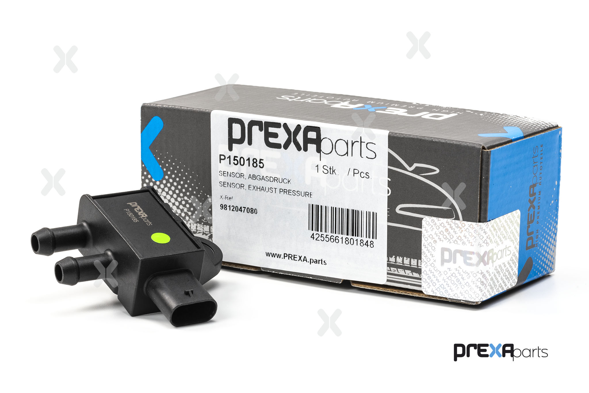Sensor, exhaust pressure