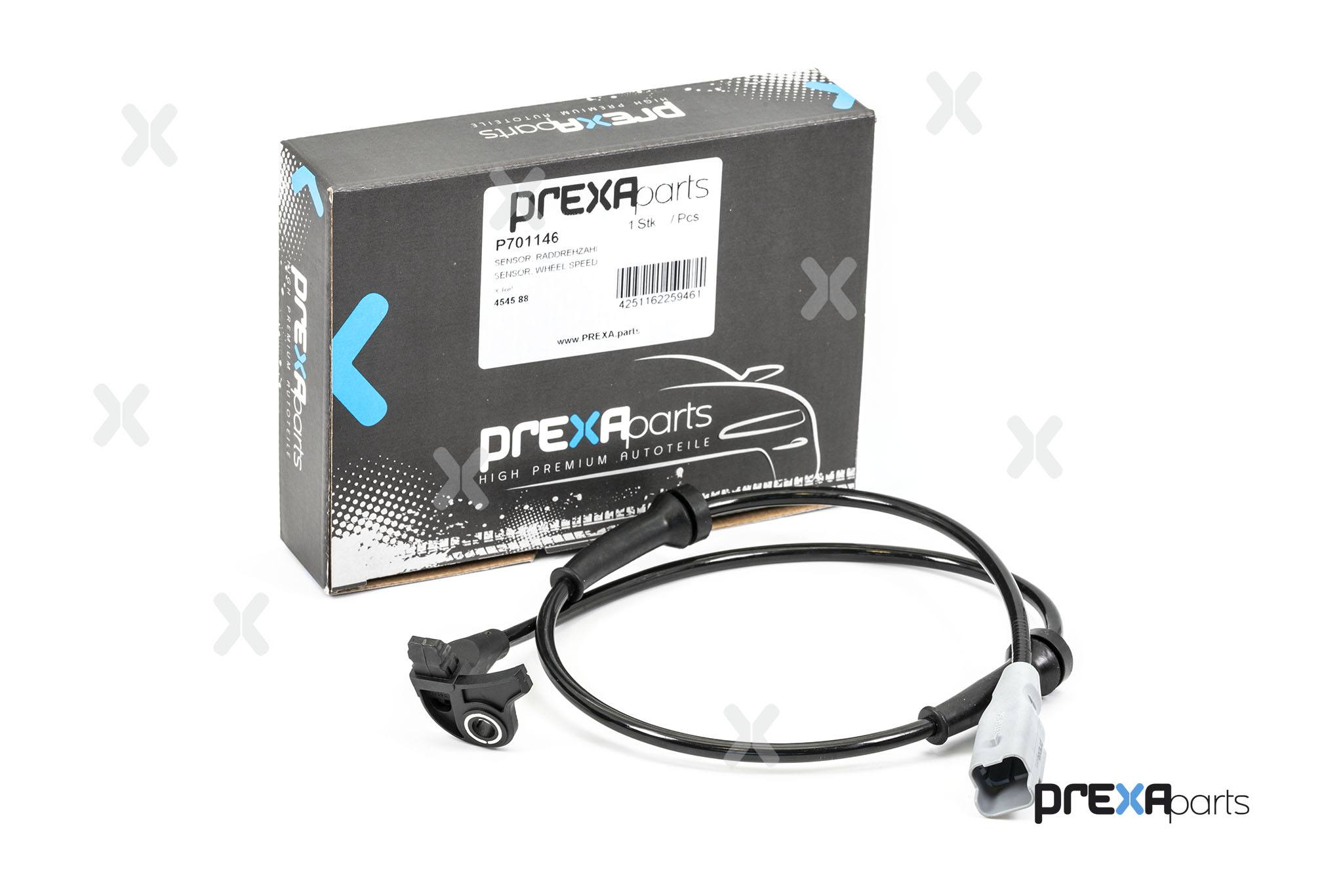 Sensor, wheel speed