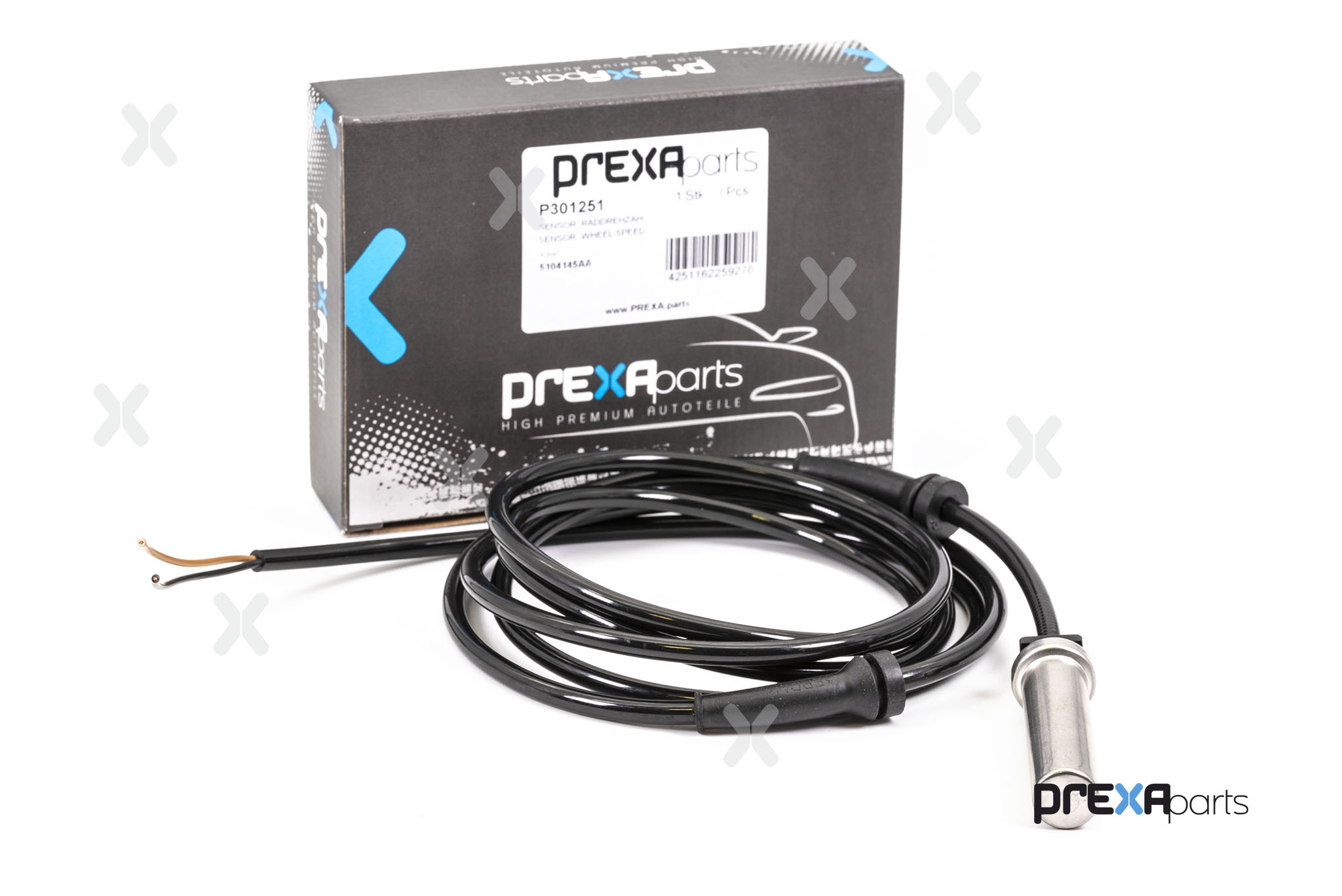 Sensor, wheel speed