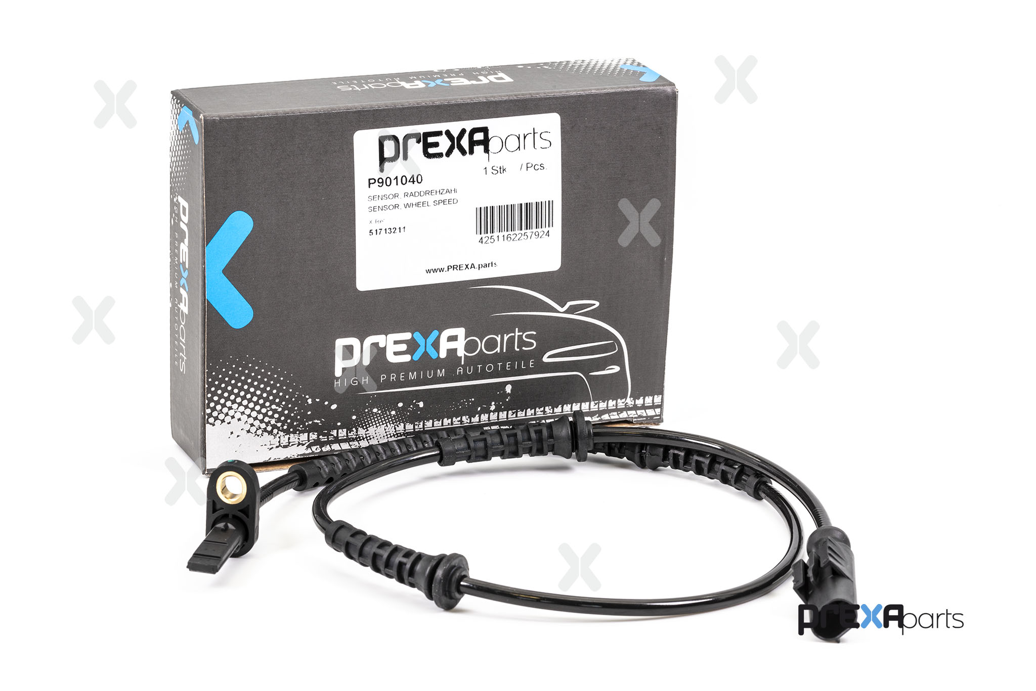 Sensor, wheel speed