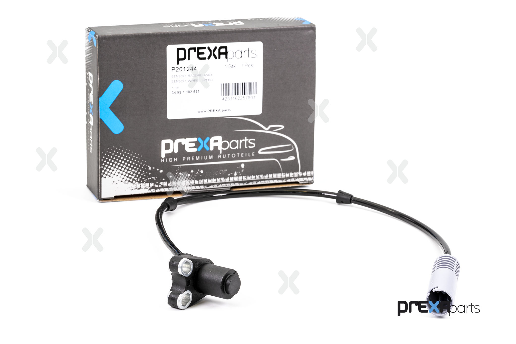 Sensor, wheel speed
