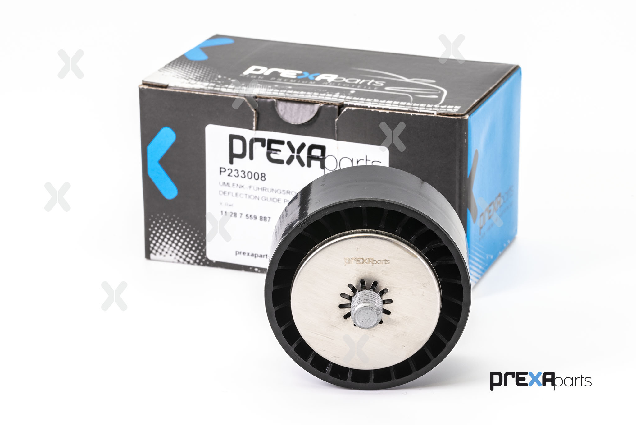 Deflection/Guide Pulley, V-ribbed belt