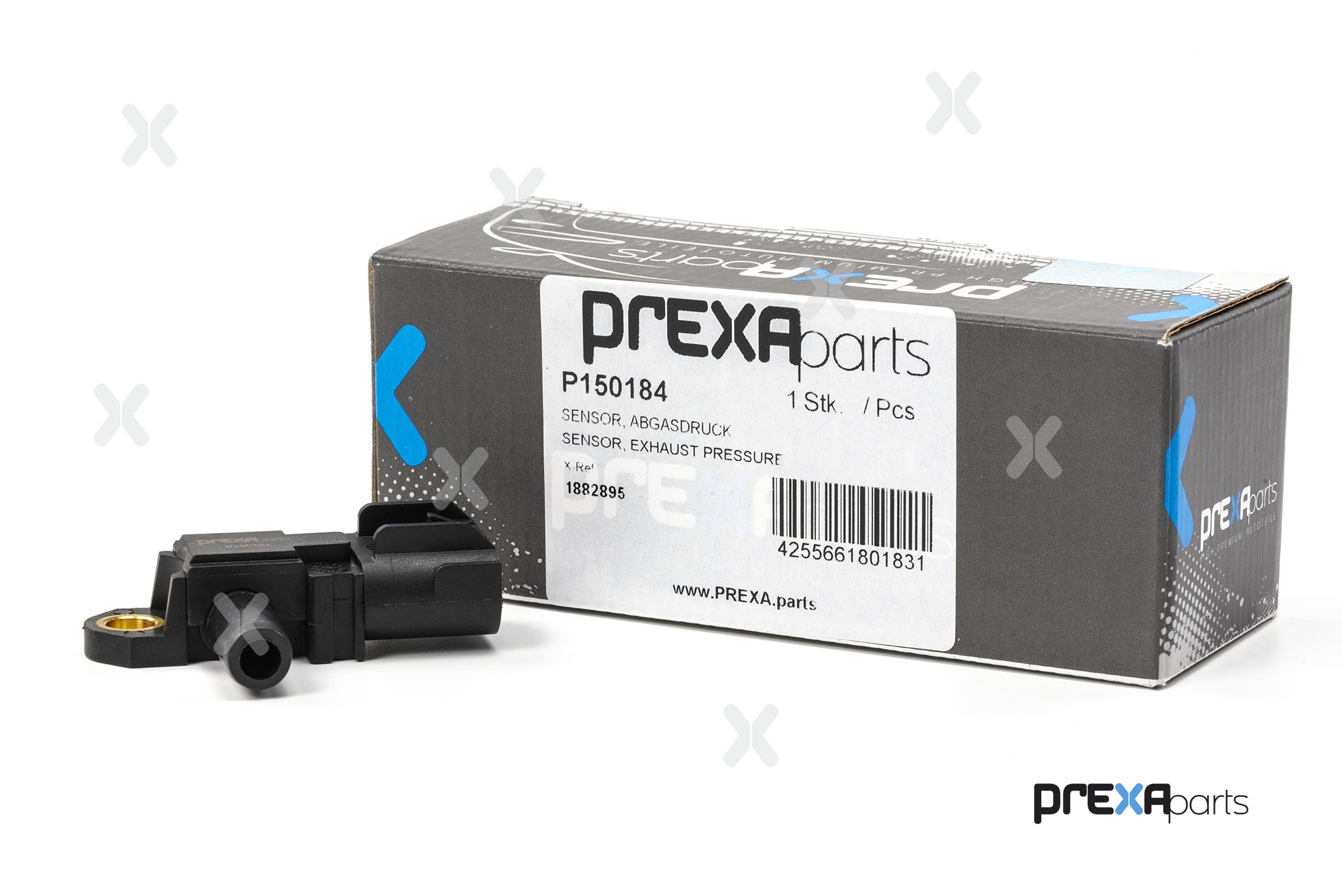 Sensor, exhaust pressure