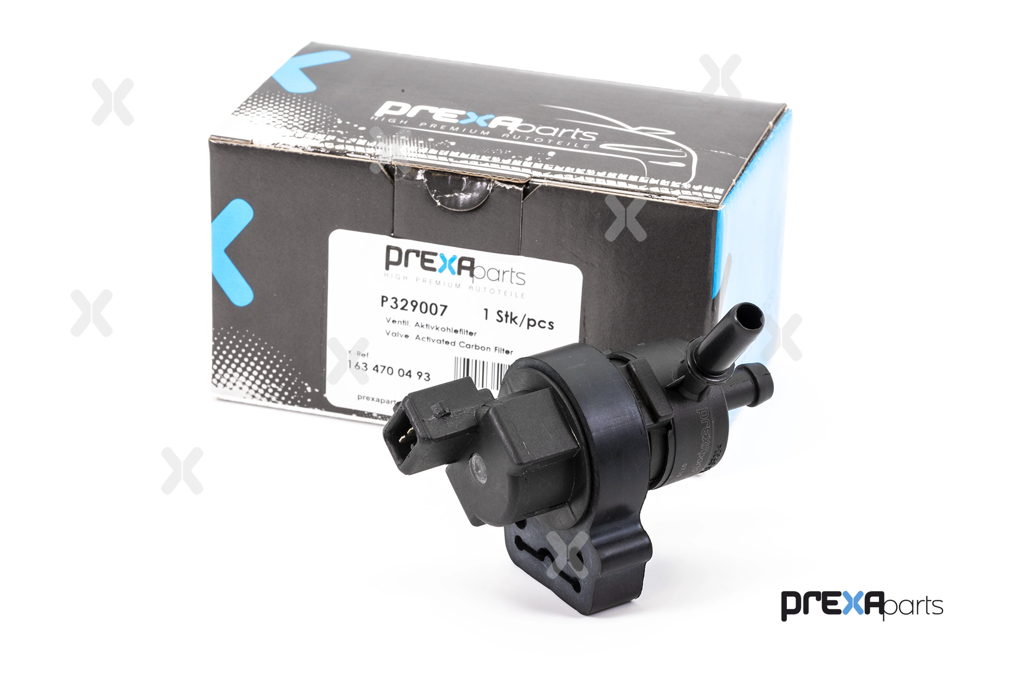 Valve, charcoal filter (tank ventilation)