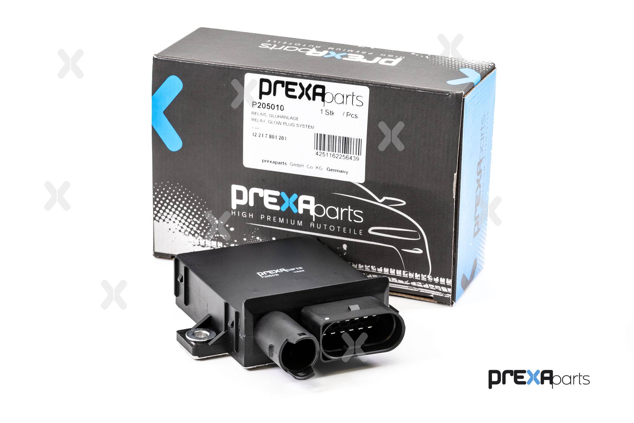 Relay, glow plug system