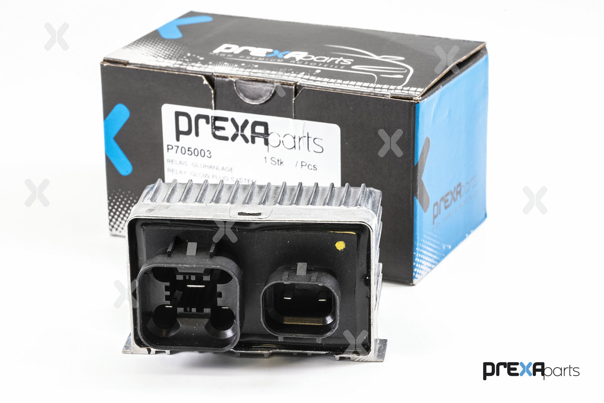 Relay, glow plug system