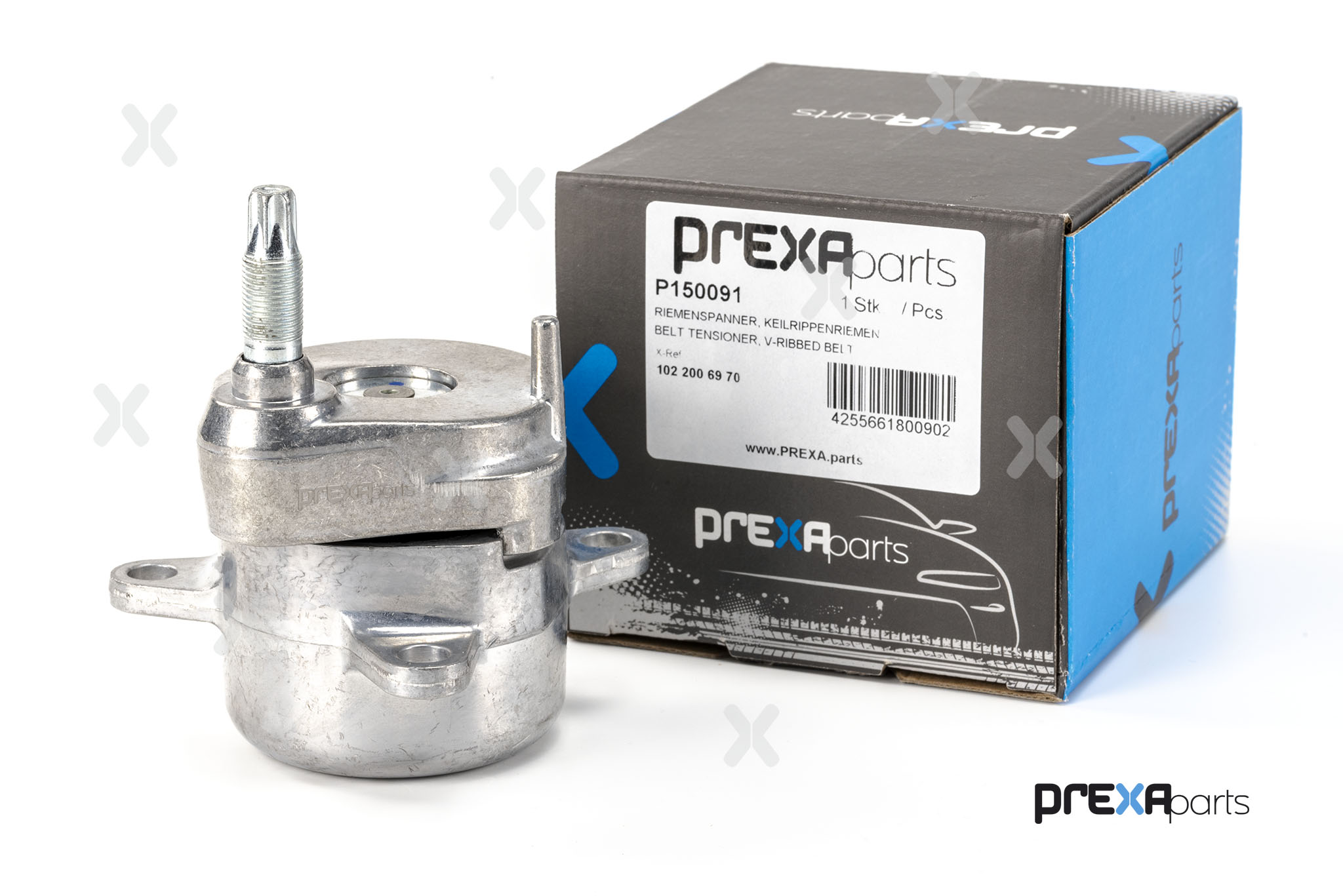 Belt Tensioner, V-ribbed belt