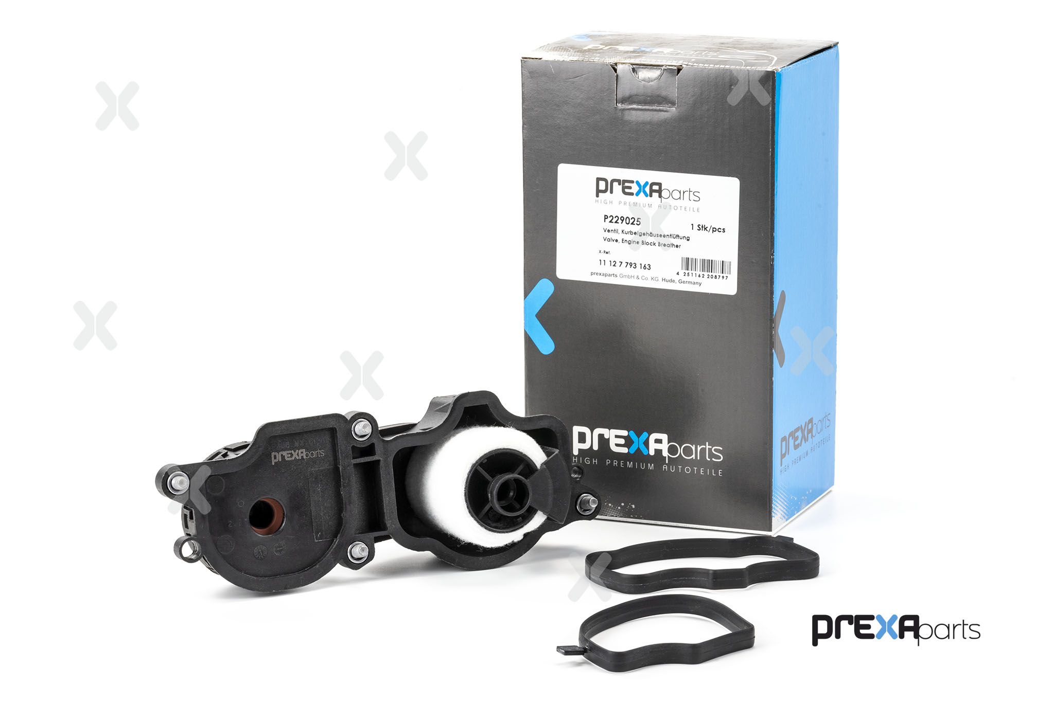 Valve, crankcase ventilation