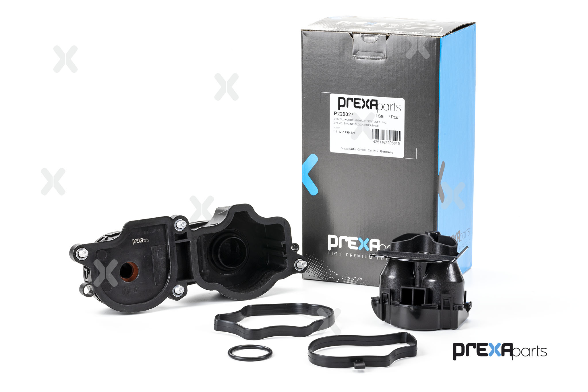 Valve, crankcase ventilation