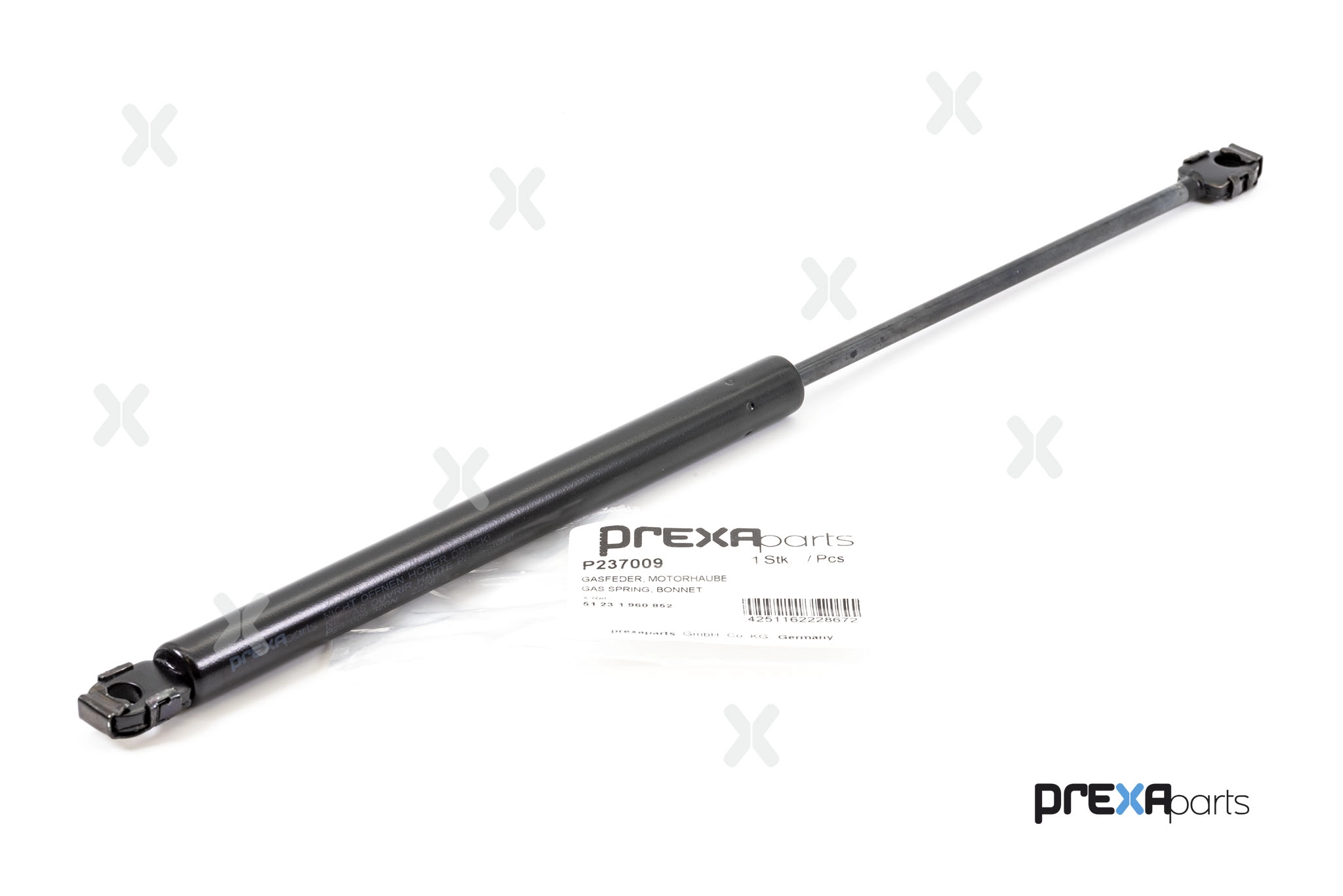 Gas Spring, bonnet