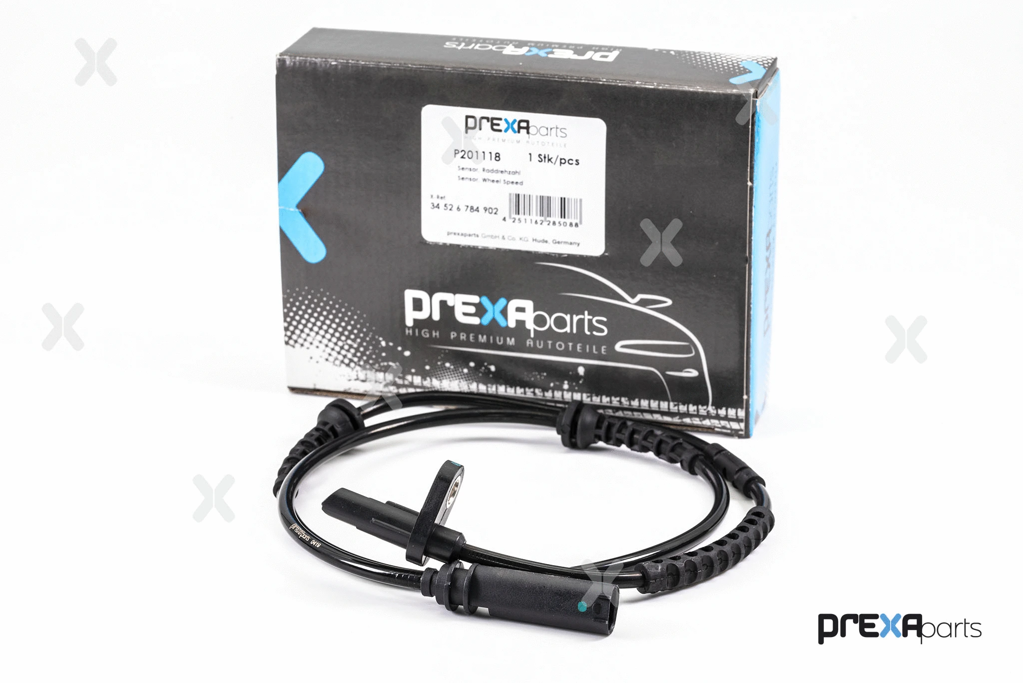 Sensor, wheel speed