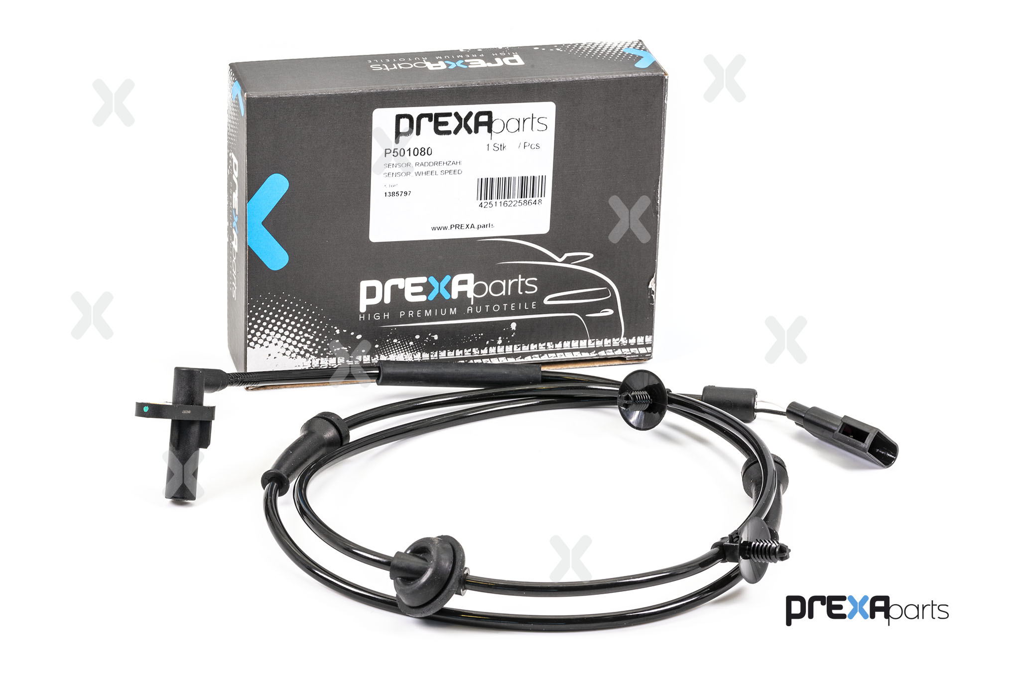 Sensor, wheel speed