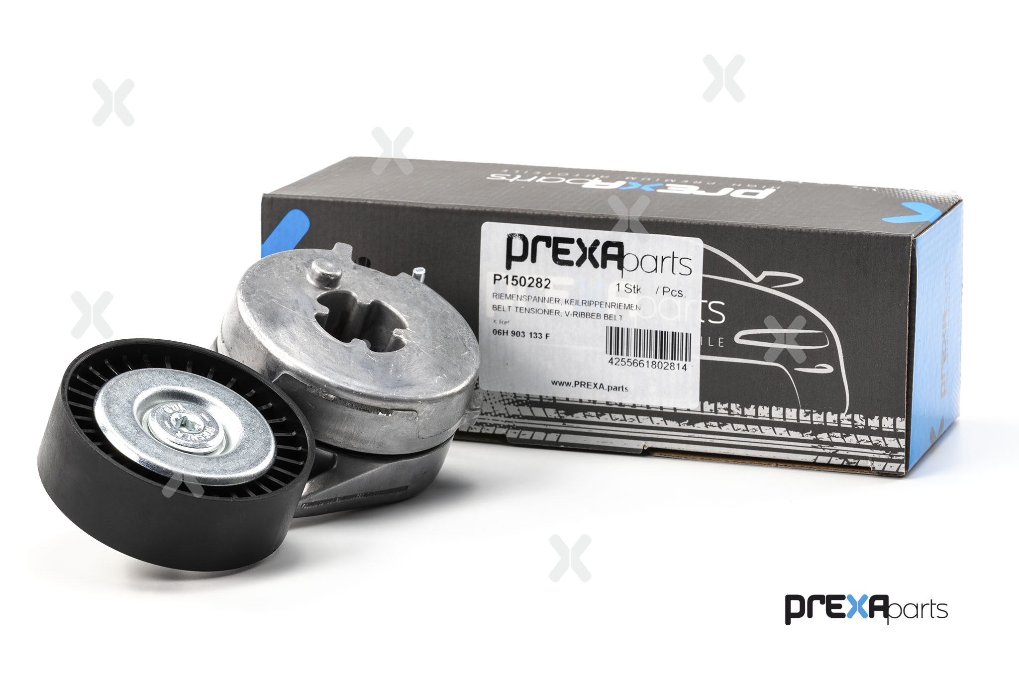 Belt Tensioner, V-ribbed belt