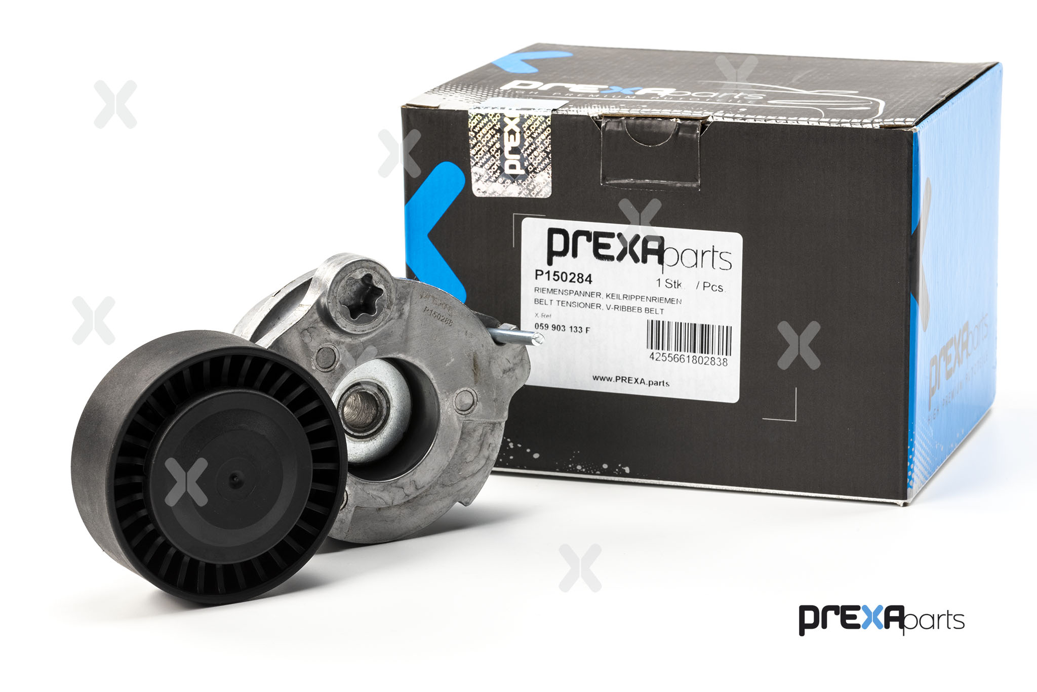 Belt Tensioner, V-ribbed belt