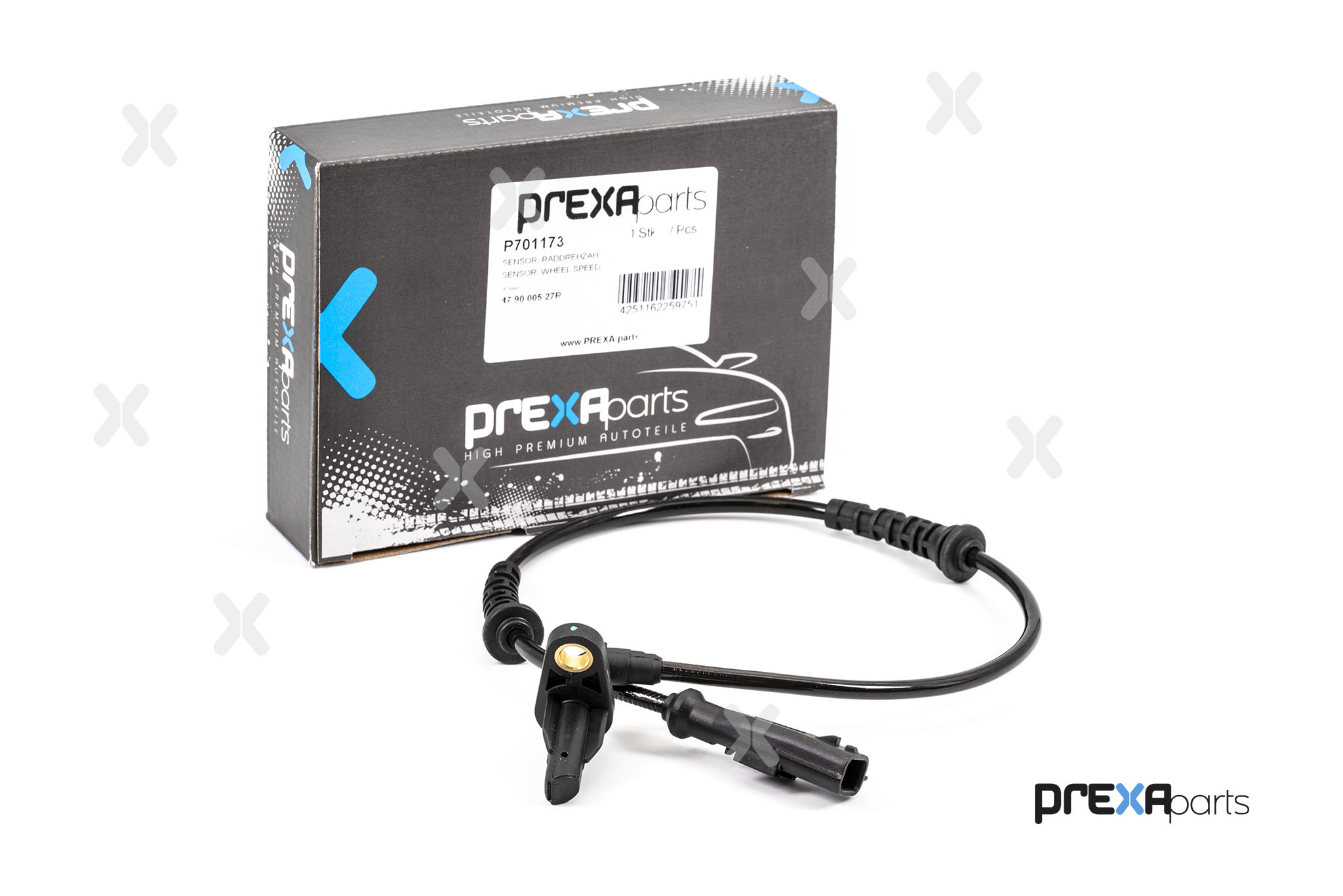 Sensor, wheel speed