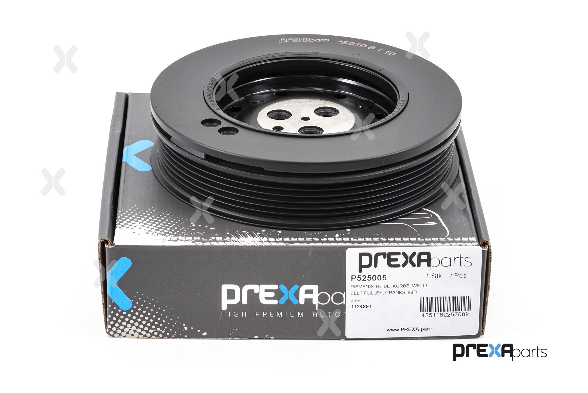 Belt Pulley, crankshaft