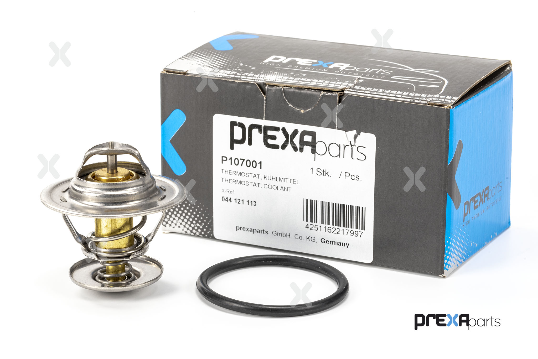 Thermostat, coolant