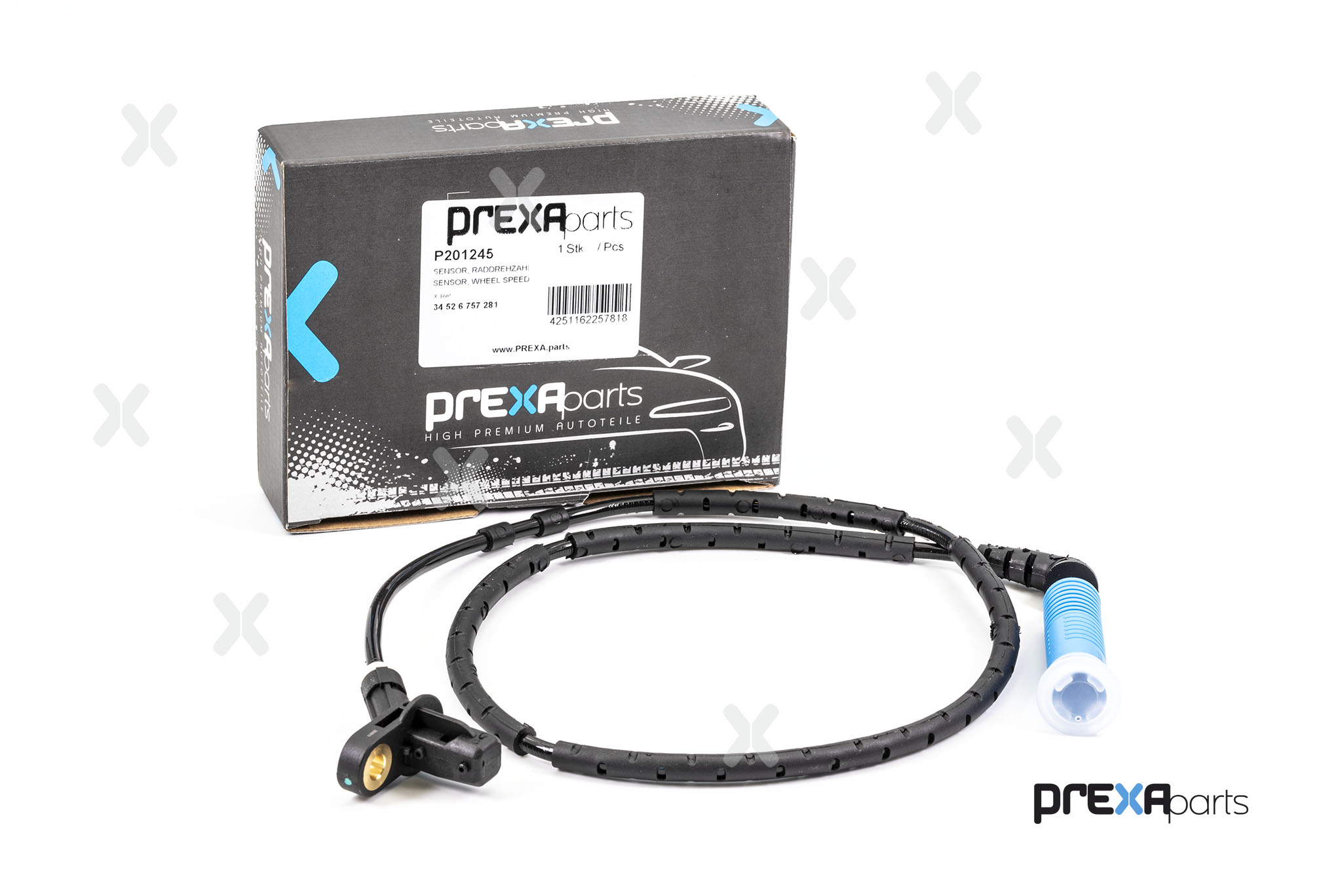 Sensor, wheel speed