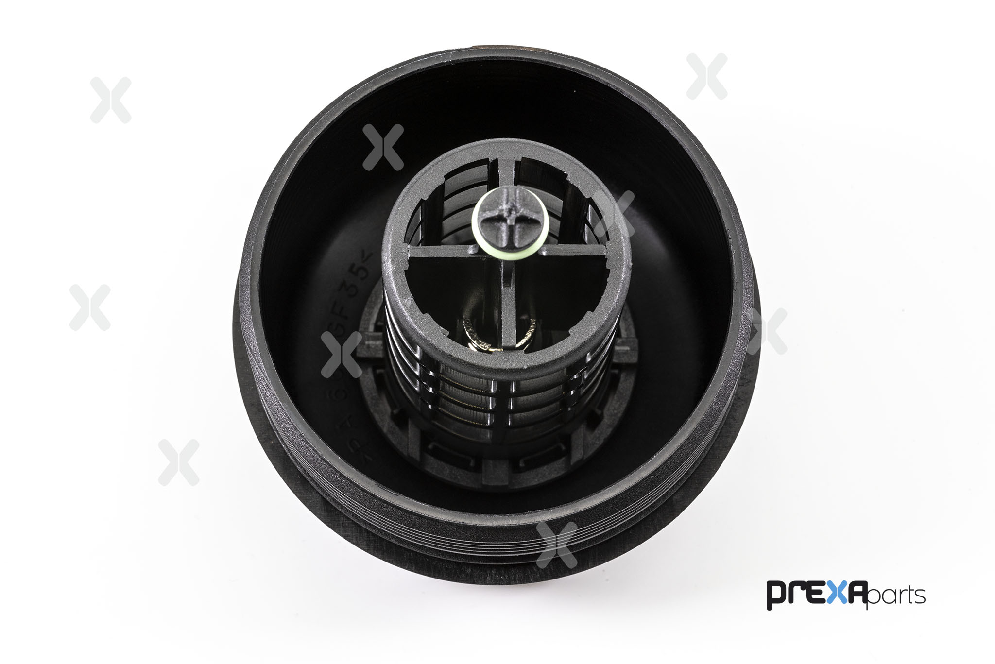 Cap, oil filter housing