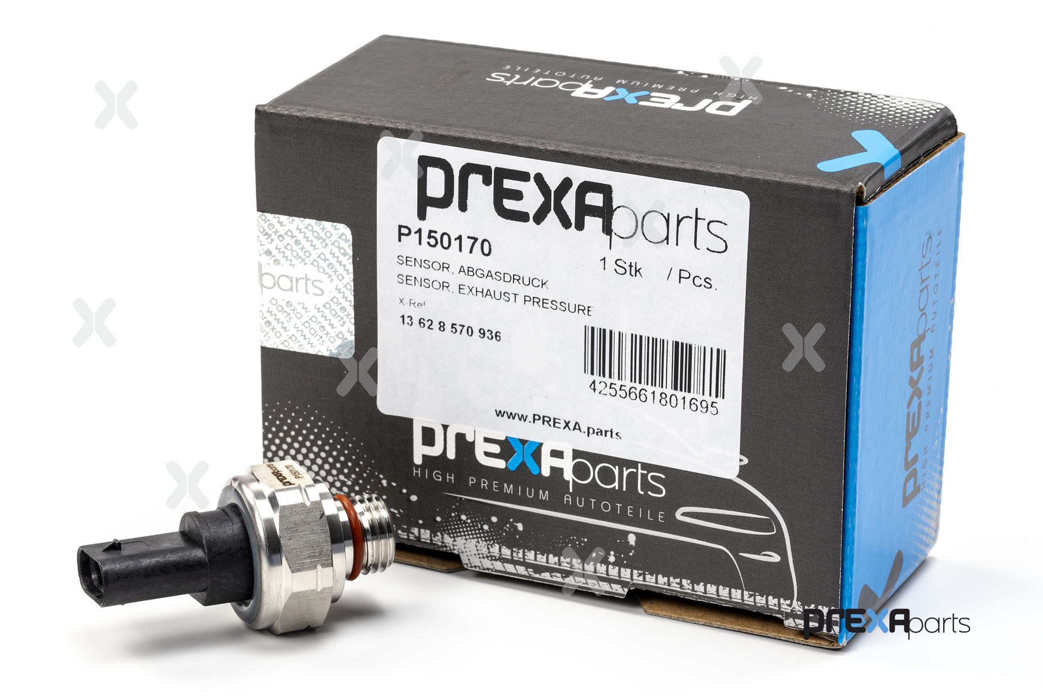Sensor, exhaust pressure
