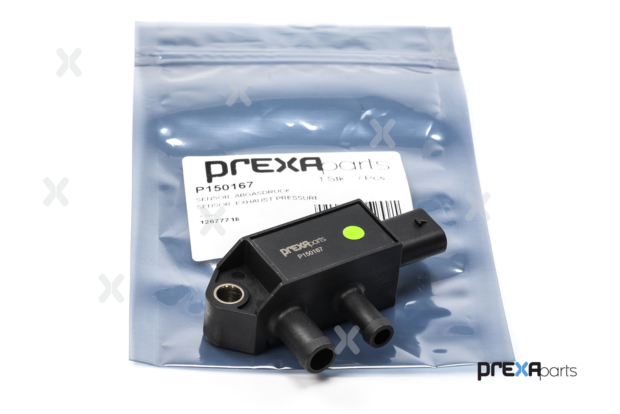 Sensor, exhaust pressure