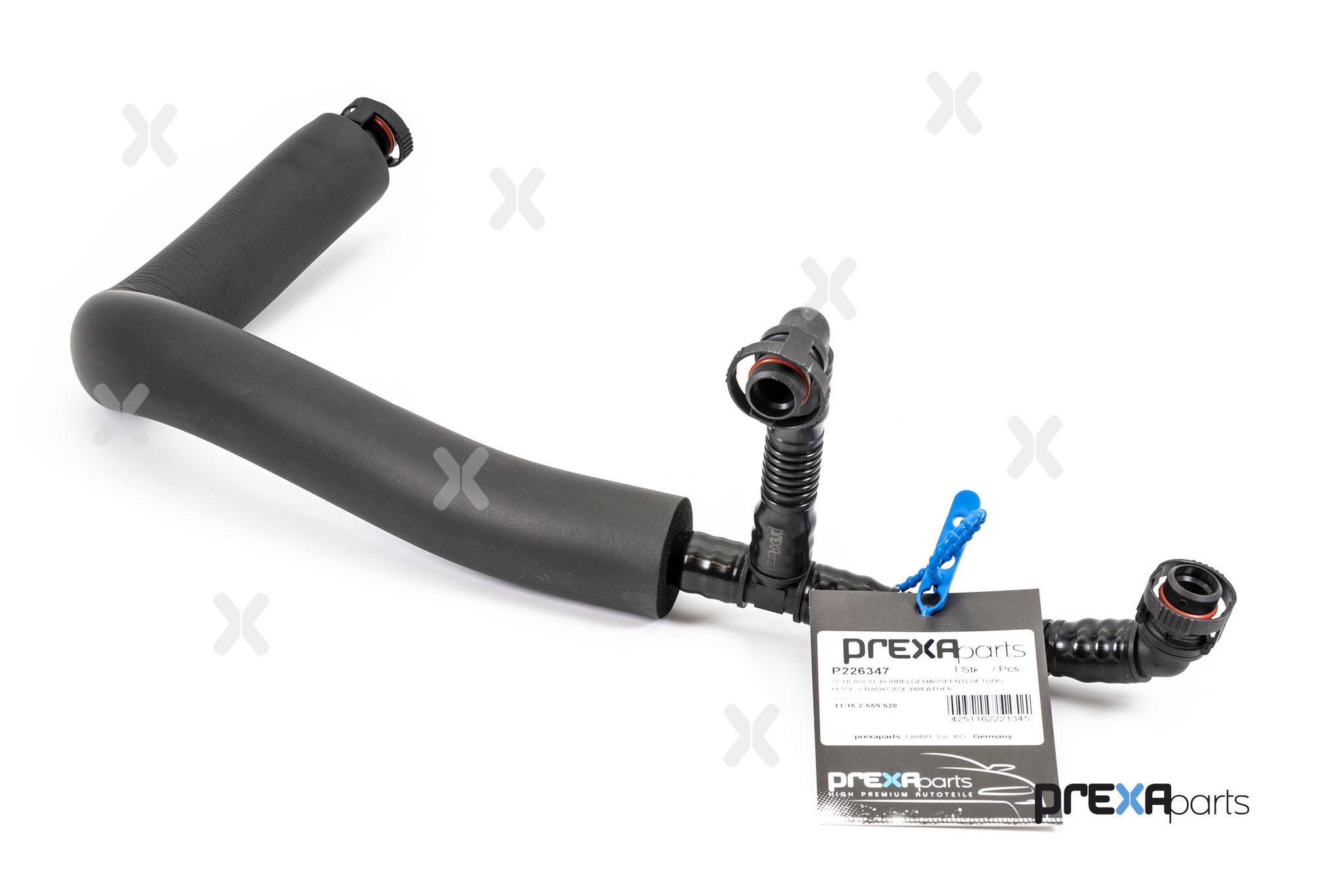 Hose, crankcase ventilation