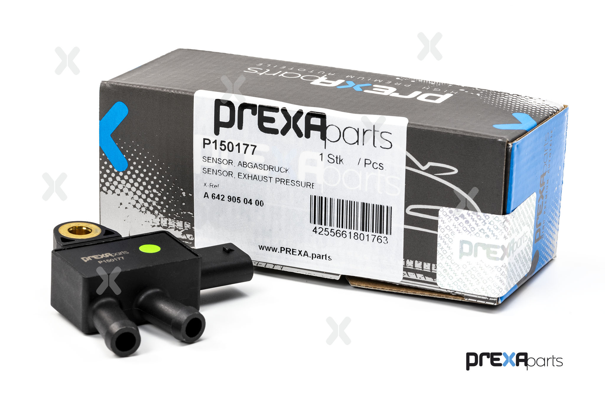 Sensor, exhaust pressure