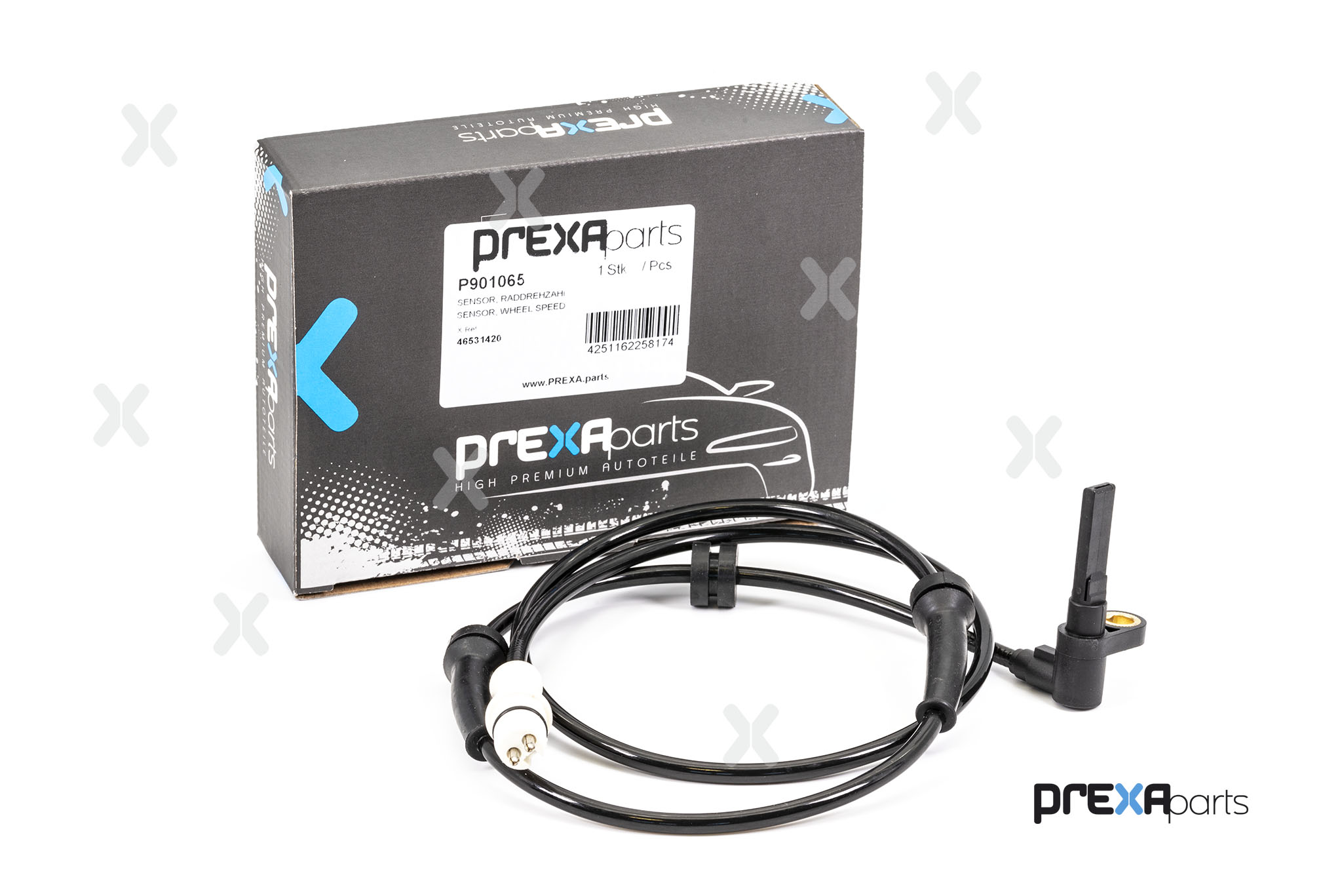 Sensor, wheel speed