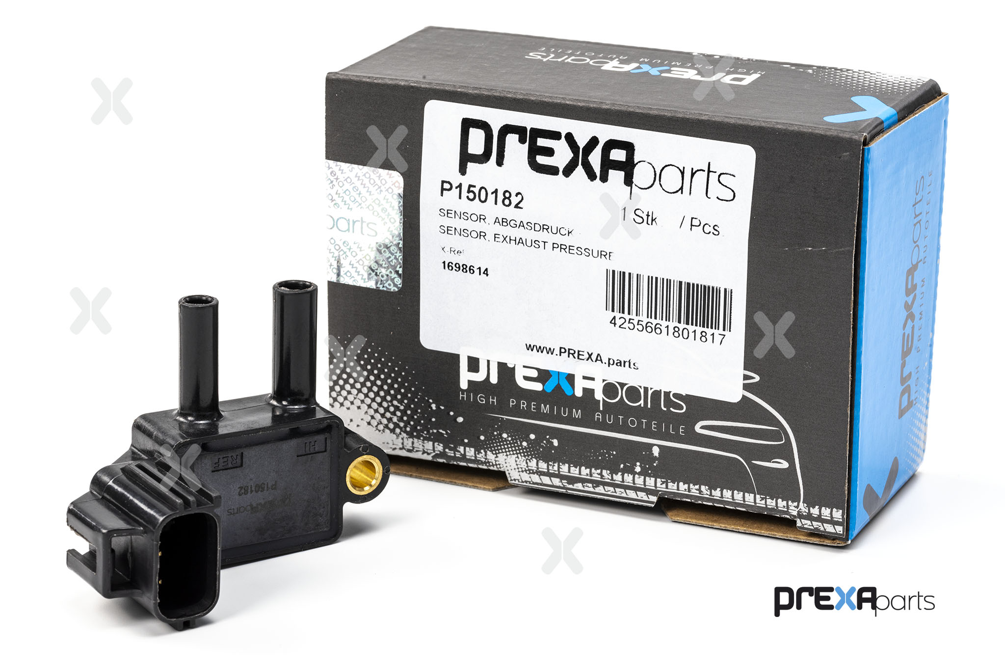 Sensor, exhaust pressure