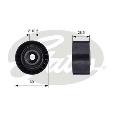 Deflection/Guide Pulley, timing belt (T42036)