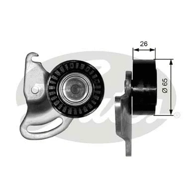 Belt Tensioner, V-ribbed belt (T38347)