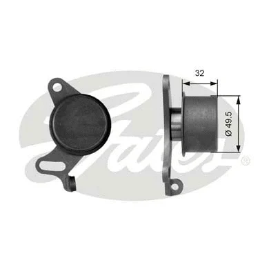 Tensioner Pulley, timing belt (T41083)
