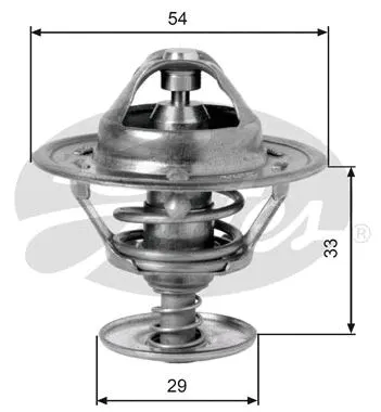 Thermostat, coolant (TH12988G1)