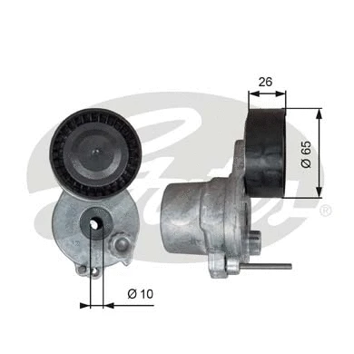 Belt Tensioner, V-ribbed belt (T39338)