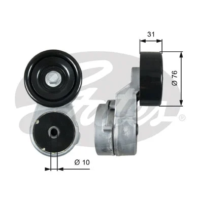 Belt Tensioner, V-ribbed belt (T39210)