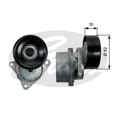Belt Tensioner, V-ribbed belt (T39219)