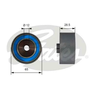 Deflection/Guide Pulley, timing belt (T42081)