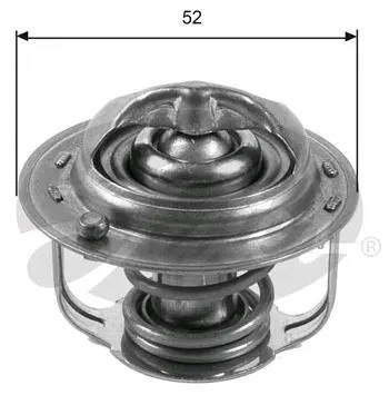 Thermostat, coolant (TH35682G1)