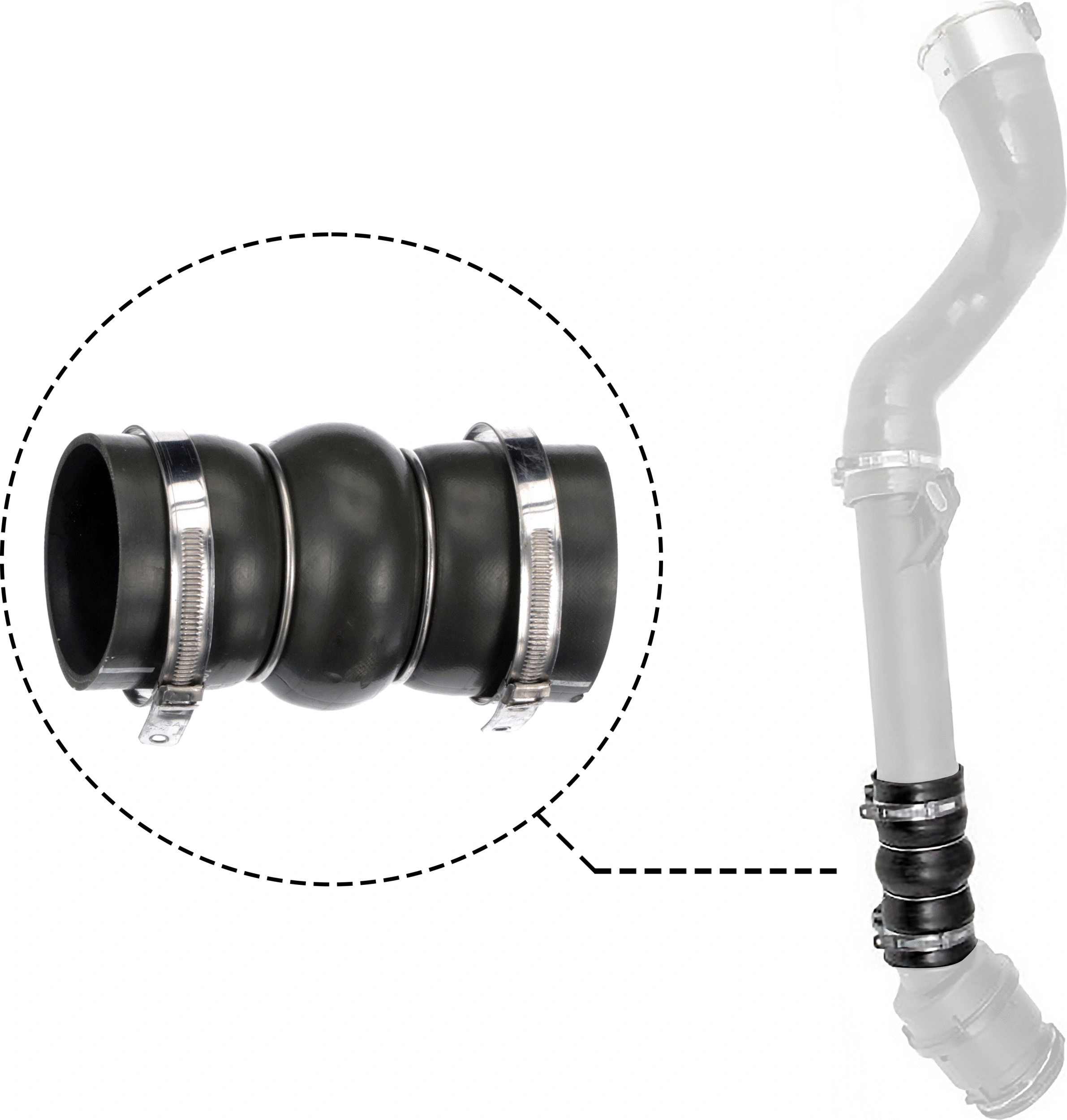 Charge Air Hose (09-1423)