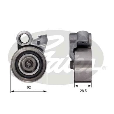 Tensioner Pulley, timing belt (T41288)