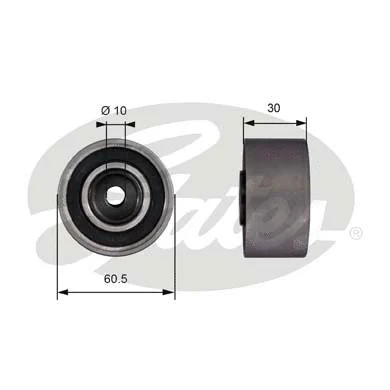 Deflection/Guide Pulley, timing belt (T42004)