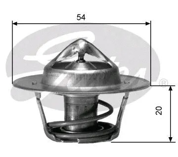 Thermostat, coolant (TH00182G2)