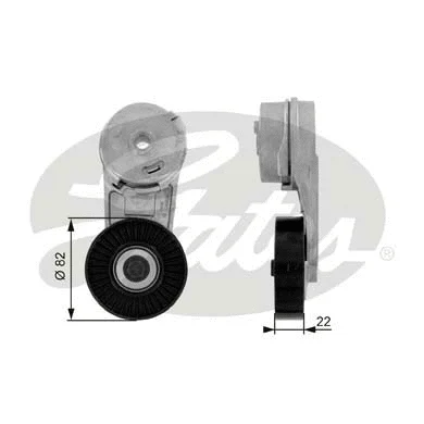 Belt Tensioner, V-ribbed belt (T38177)