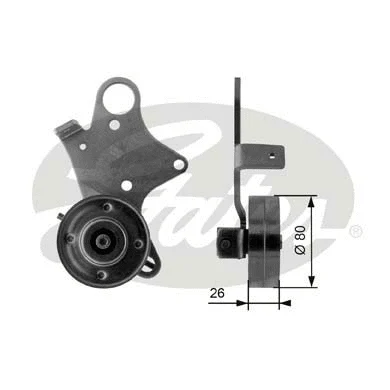 Belt Tensioner, V-ribbed belt (T38475)