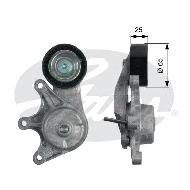 Belt Tensioner, V-ribbed belt (T39191)