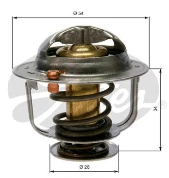 Thermostat, coolant (TH31782G1)