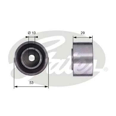 Deflection/Guide Pulley, timing belt (T42059)
